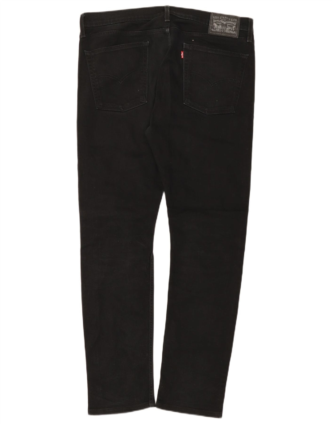 Женские узкие джинсы Levi's W36 L31, черный хлопок