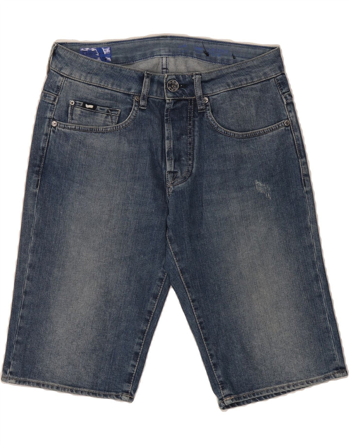 GAS Womens Denim Shorts W32 Large  Blue Vintage Gas and Second-Hand Gas from Messina Hembry 
