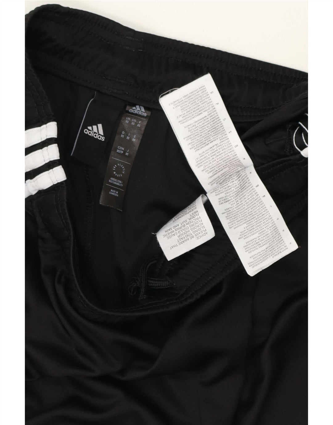 Мужские спортивные шорты Adidas XS черные из полиэстера