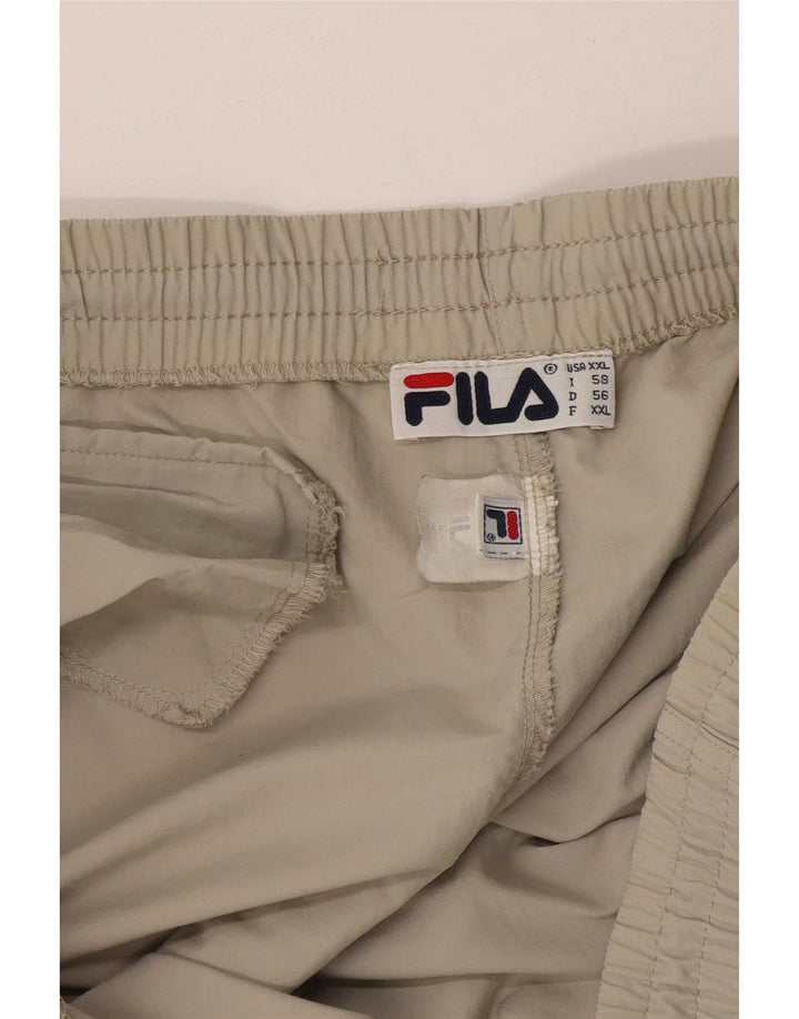 Брюки мужские спортивные Fila 2XL бежевые