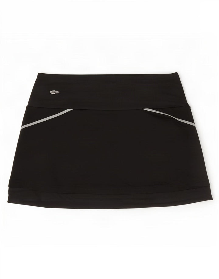 Adidas Женские шорты Clima 365 Skort UK 8, маленькие, черные, нейлоновые