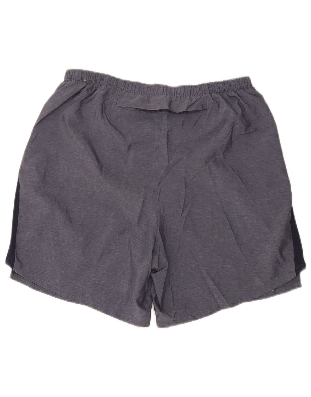 Мужские спортивные шорты Nike Dri Fit среднего серого цвета из полиэстера с цветными блоками