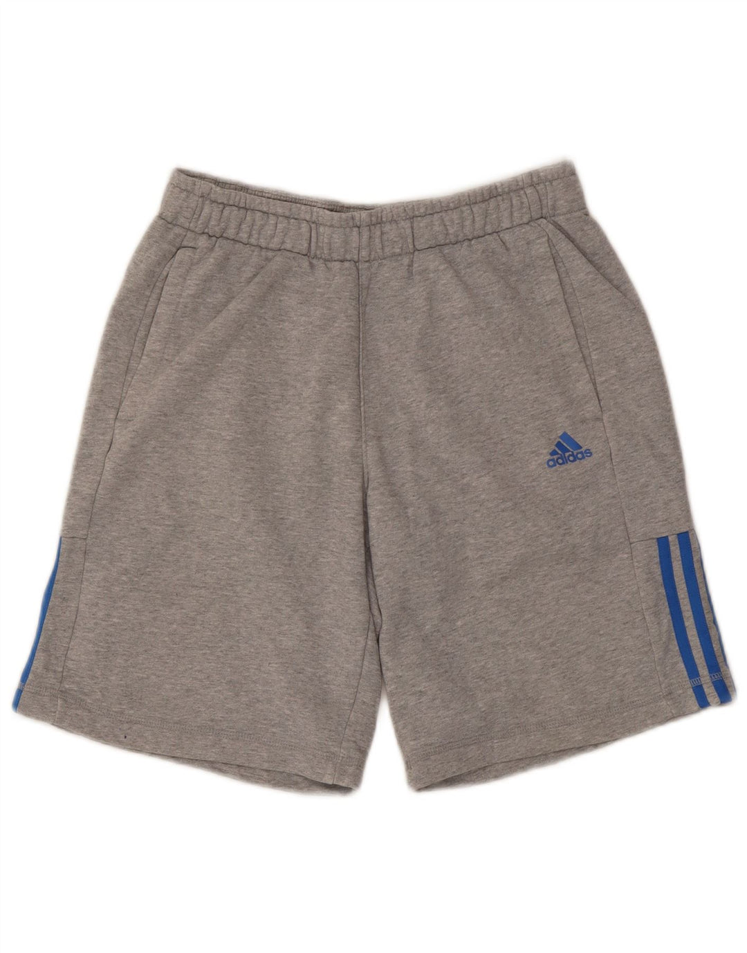 Мужские спортивные шорты ADIDAS Climalite, хлопок среднего серого цвета