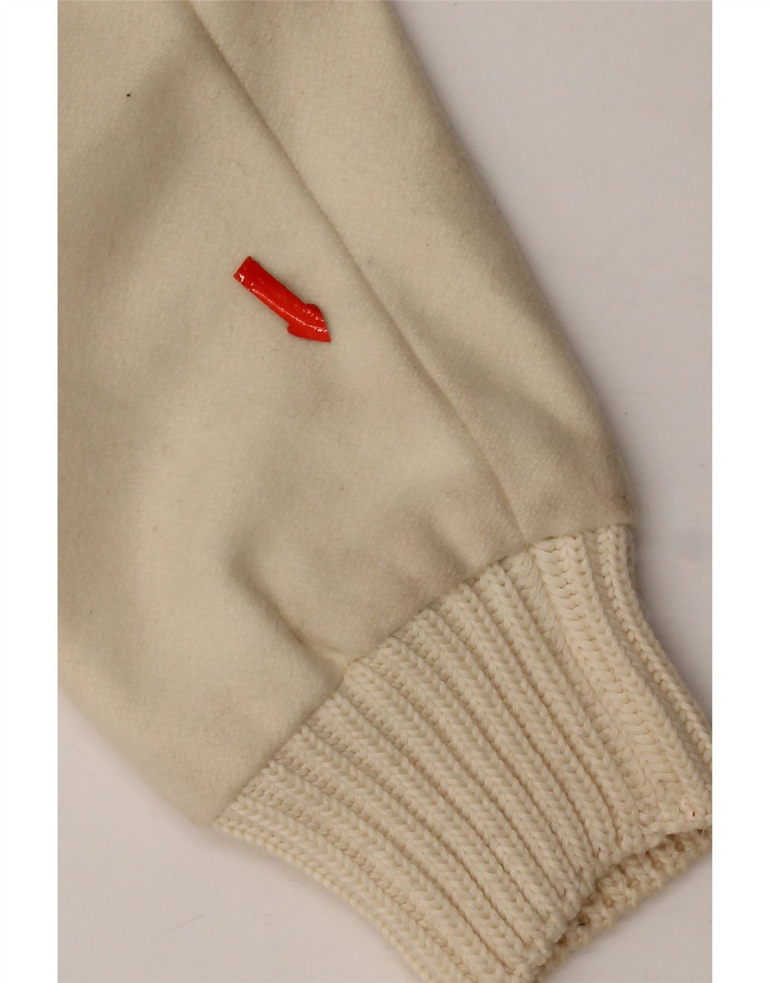 Женский бомбер Benetton IT 38 XS Off White Wool