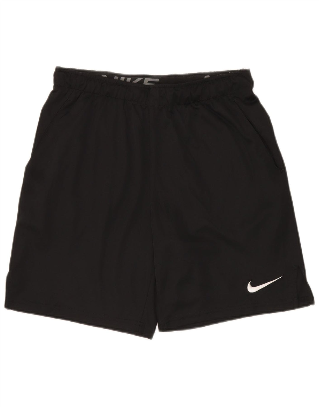 Мужские спортивные шорты Nike Dri Fit, средний черный полиэстер