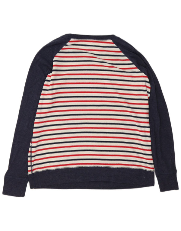 Женский свитер Eddie Bauer, хлопковый джемпер, темно-синий, большой размер UK 16