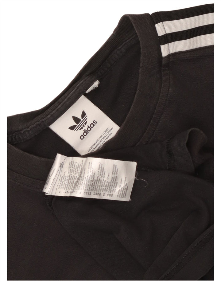 Мужская футболка Adidas Top Medium Black Cotton