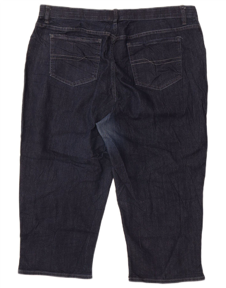 Женские капри Lee Riders US 20 3XL W40 L20 Темно-синие, хлопок