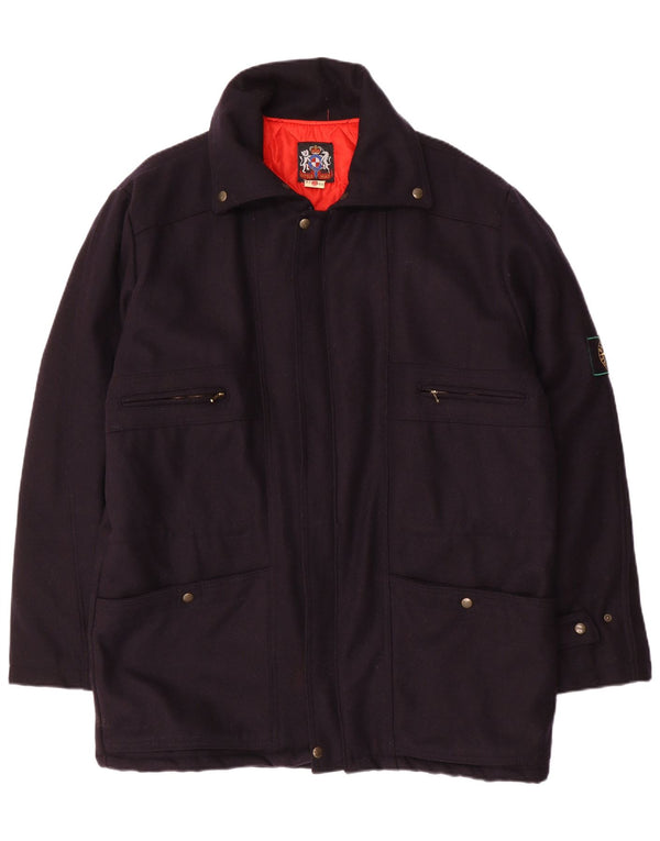 ВИНТАЖНАЯ Мужская ветровка IT 56 3XL Темно-Синяя