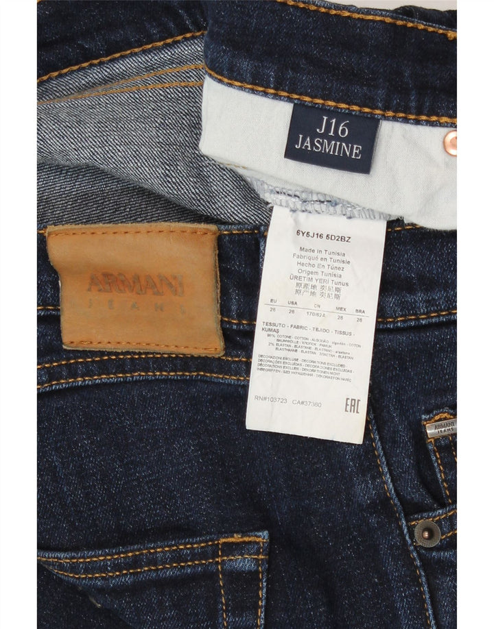 Женские джинсы Armani Jasmine Bootcut W26 L27 Темно-синие, хлопок