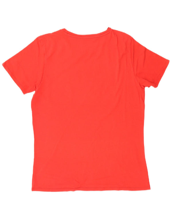 Lee Mens Graphic T-Shirt Top Large Red