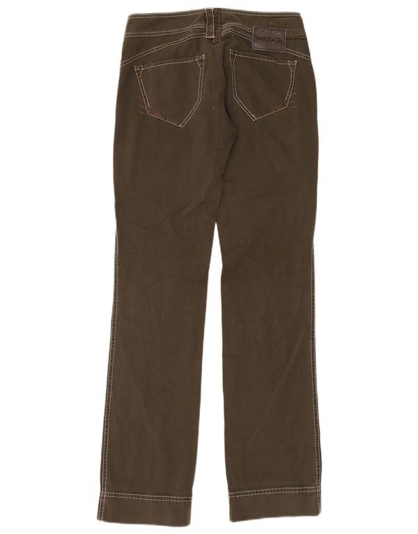 Женские узкие джинсы Max & Co. UK 6 XS W28 L34 Хаки, хлопок
