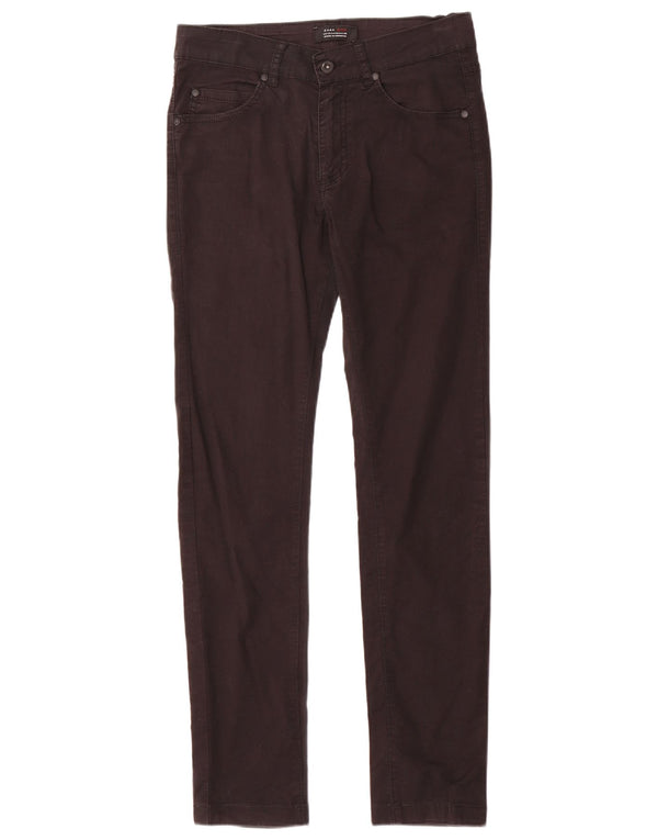 Мужские узкие повседневные брюки Zara EU 38 Small W30 L30, черные хлопковые