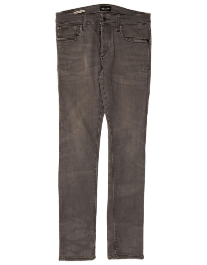 Женские джинсы Jack & Jones Tim Slim W30 L32 Серые