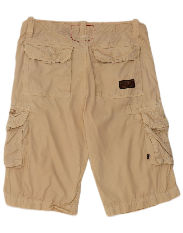 Мужские шорты карго Alpha Industries W32 средние бежевые