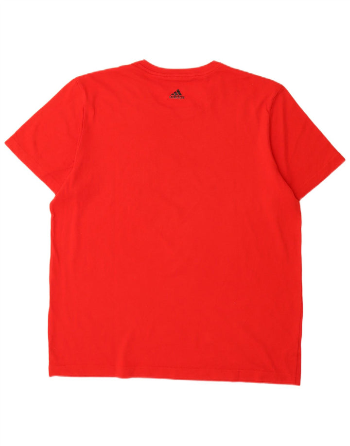 Adidas Мужская футболка с рисунком Top XL Красный