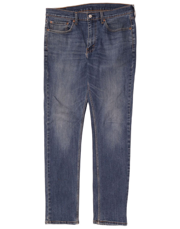 Мужские джинсы Levi's Slim 511 W34 L34 синие, хлопок