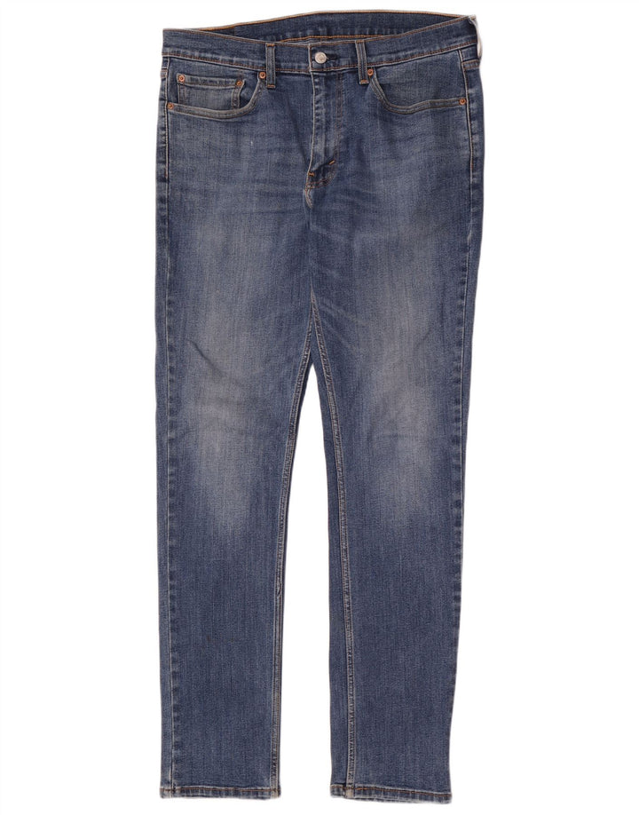 Мужские джинсы Levi's Slim 511 W34 L34 синие, хлопок