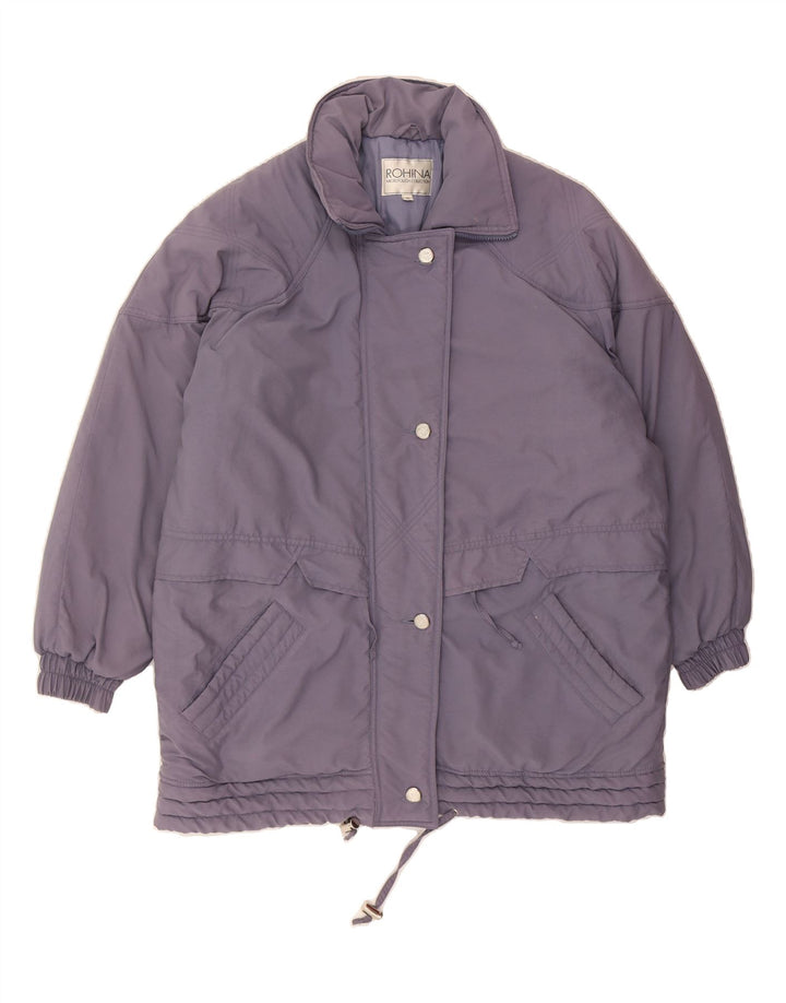 VINTAGE Womens Pullover Windbreaker Coat US 14 XL Purple Polyester Vintage Vintage and Second-Hand Vintage from Messina Hembry 