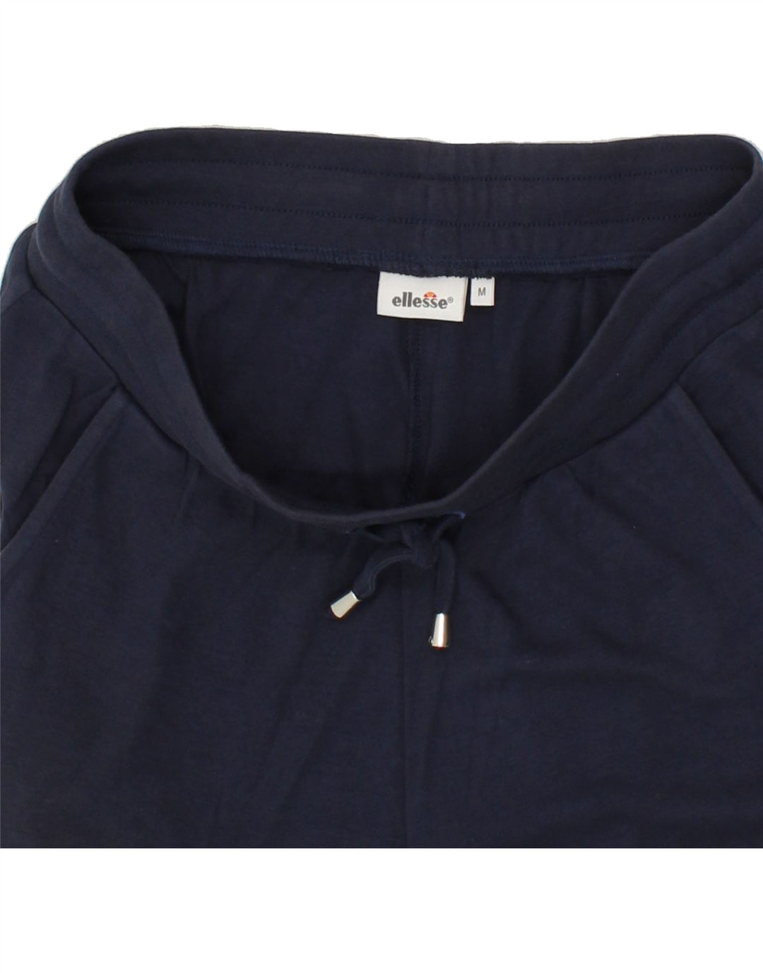 ELLESSE Womens Sport Shorts UK 14 Medium Navy Blue Cotton Vintage Ellesse and Second-Hand Ellesse from Messina Hembry 