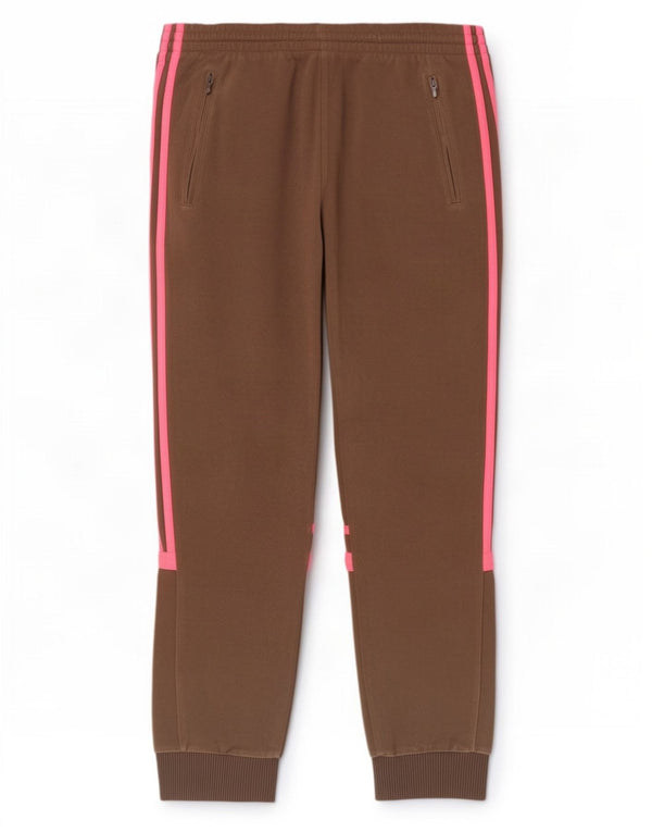 Женские спортивные брюки Adidas Joggers UK 10, маленькие коричневые цветные блоки