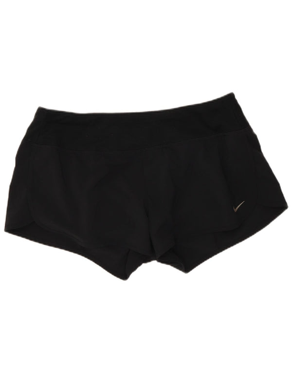 Женские спортивные шорты Nike Dri Fit UK 14, средний черный полиэстер