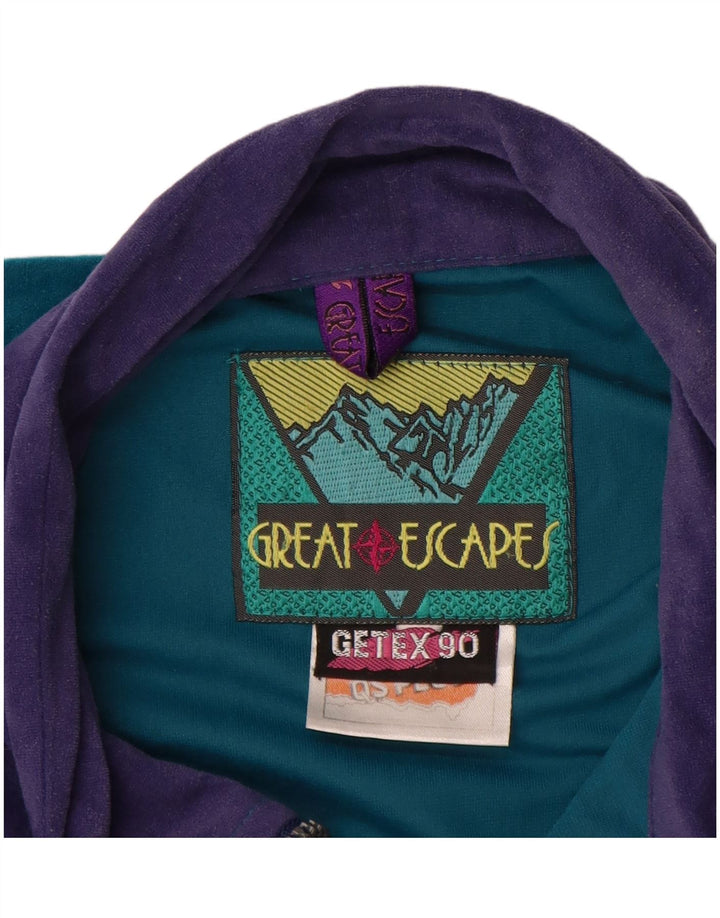 Мужской спортивный костюм Great Escapes, верхняя куртка, средний зеленый цвет с цветными блоками