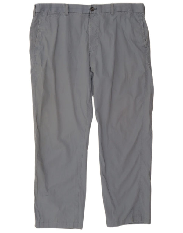 Мужские прямые брюки чинос Marks & Spencer Blue Harbour W42 L29 серые