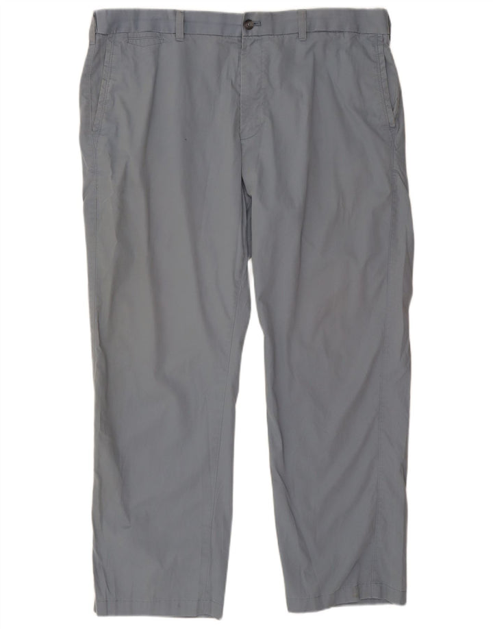 Мужские прямые брюки чинос Marks & Spencer Blue Harbour W42 L29 серые