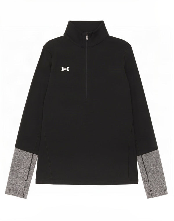 Женский спортивный пуловер Under Armour Top UK 6 XS Черный с цветными блоками