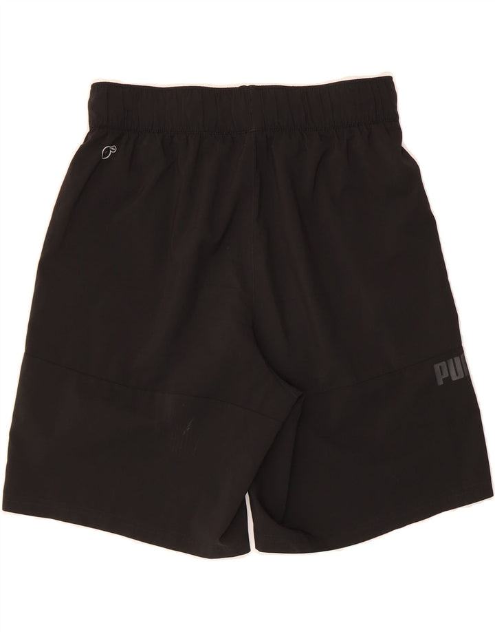 PUMA Mens Sport Shorts Medium  Black Vintage Puma and Second-Hand Puma from Messina Hembry 