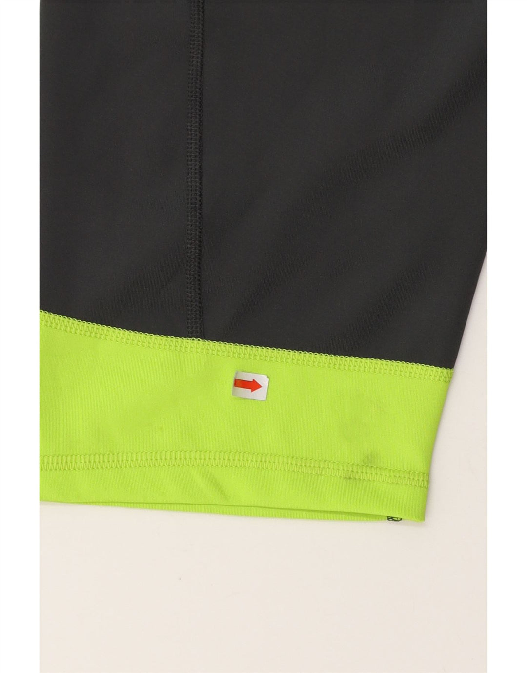 Женские леггинсы-капри ADIDAS Climalite UK 20/22 XL, серые с цветными блоками