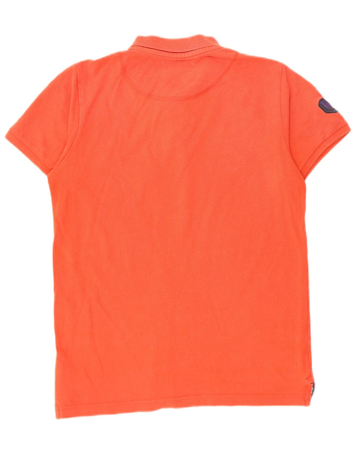 Мужская рубашка поло с рисунком Jack & Jones, маленькая красная, хлопковая