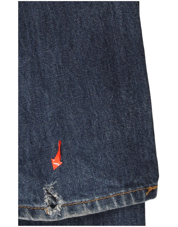 Мужские прямые джинсы Levi's 505 W38 L34 синие, хлопок