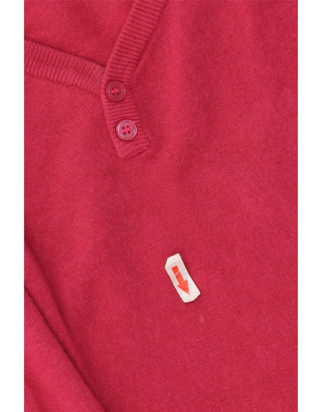 Женский джемпер с v-образным вырезом Marks & Spencer UK 16, большой розовый