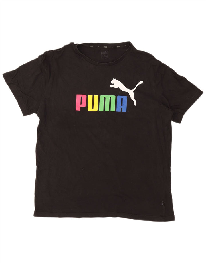 Мужская футболка с рисунком PUMA Top XL, черная