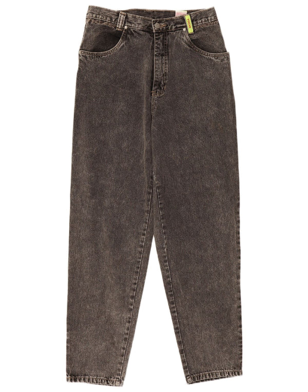 Женские зауженные джинсы с высокой талией Vingar W32 L32, серый хлопок