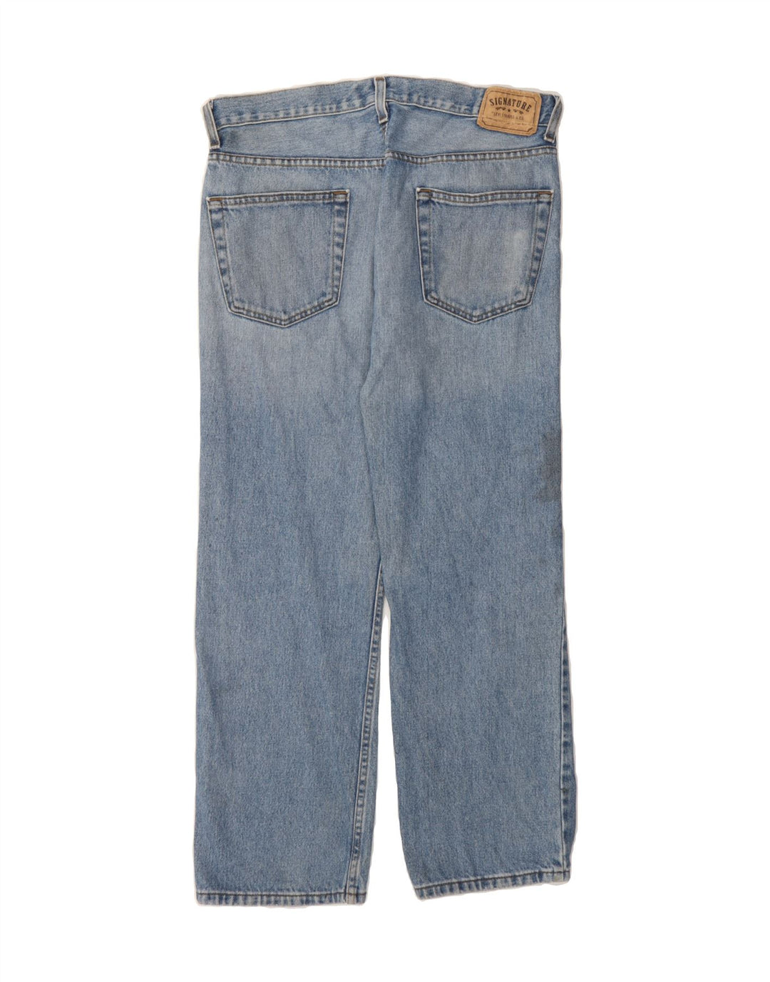 LEVI'S Mens Signature Straight Jeans W34 L29  Blue Vintage Levi's and Second-Hand Levi's from Messina Hembry 