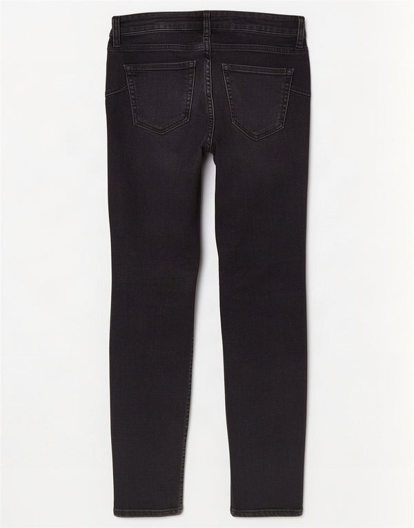 Женские джинсы скинни Zara EU 42, большие W32 L30, черные