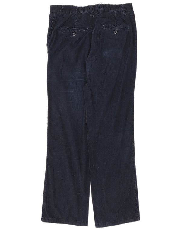 Мужские прямые вельветовые брюки Brugi IT 52 XL W36 L32 Темно-синие, хлопок