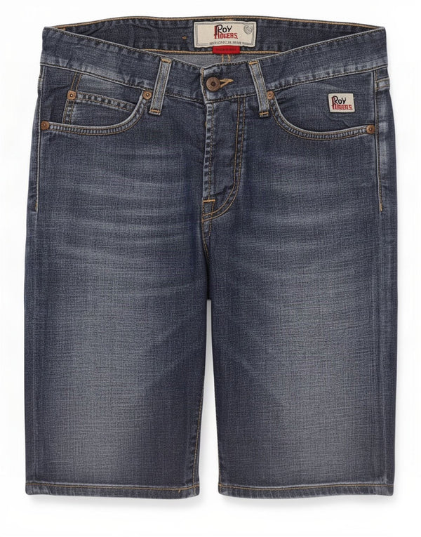 Roy Rogers Womens 529 Denim Shorts Medium W28 Blue Cotton
