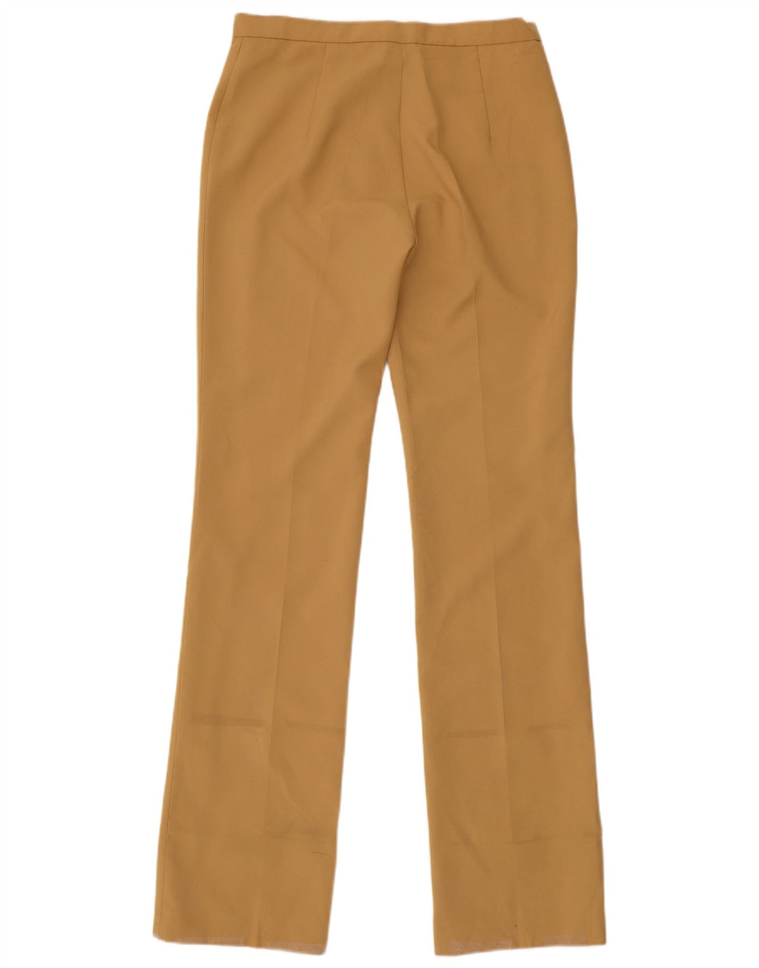 Женские прямые костюмные брюки Zara EU 40, средние W30 L35, бежевый полиэстер