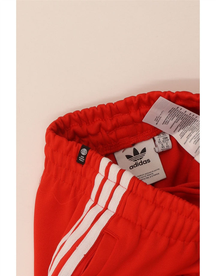 Adidas Мужские спортивные брюки Джоггеры XS Красный полиэстер