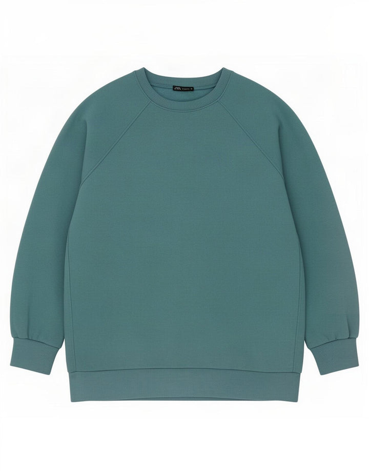 Женский джемпер оверсайз Zara UK 14, средний синий