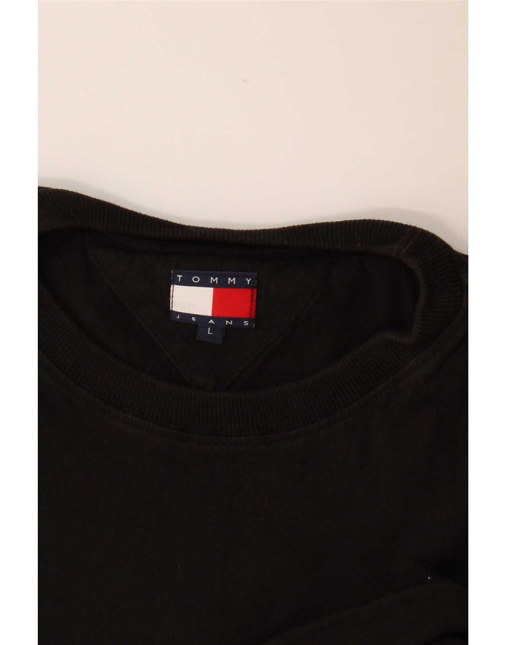 Мужская футболка Tommy Hilfiger, большая черная
