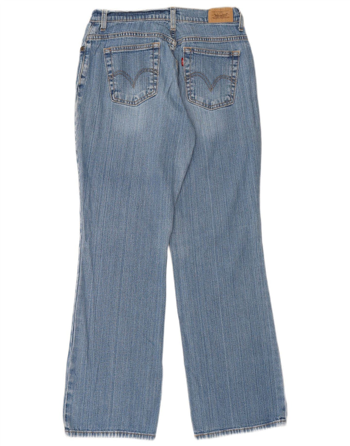 Женские прямые джинсы Levi's 550 США 8, средние W30 L31, синие, хлопок