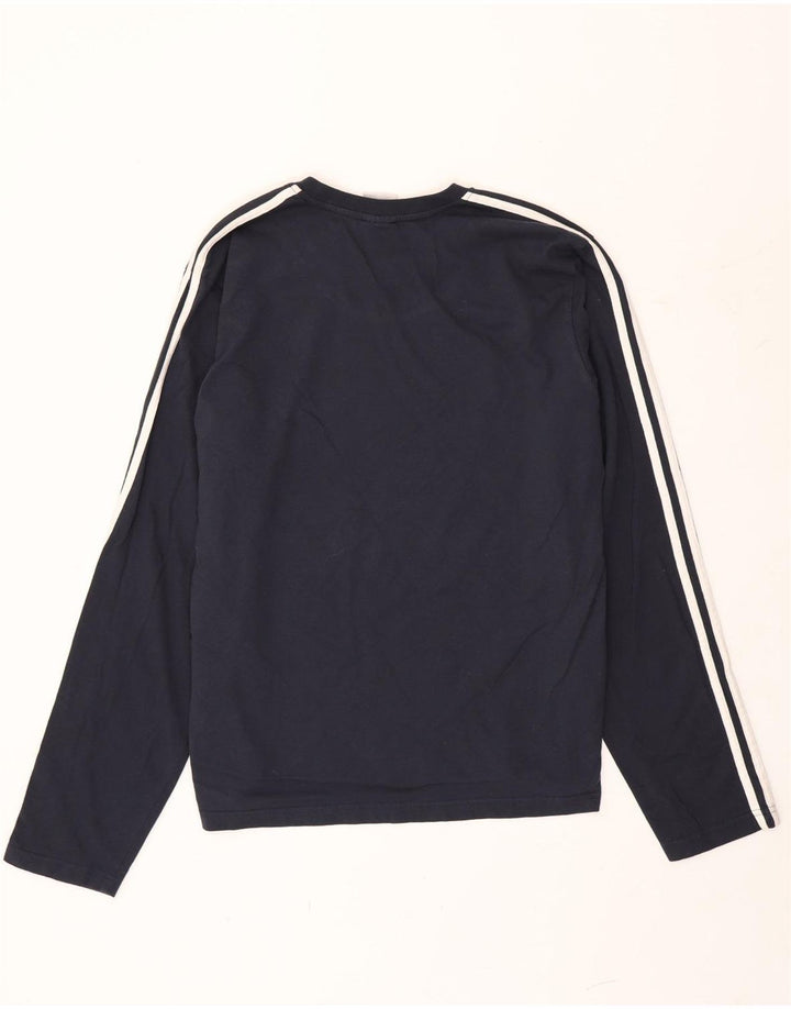 Мужской топ Adidas с длинным рукавом XL, темно-синий, хлопок