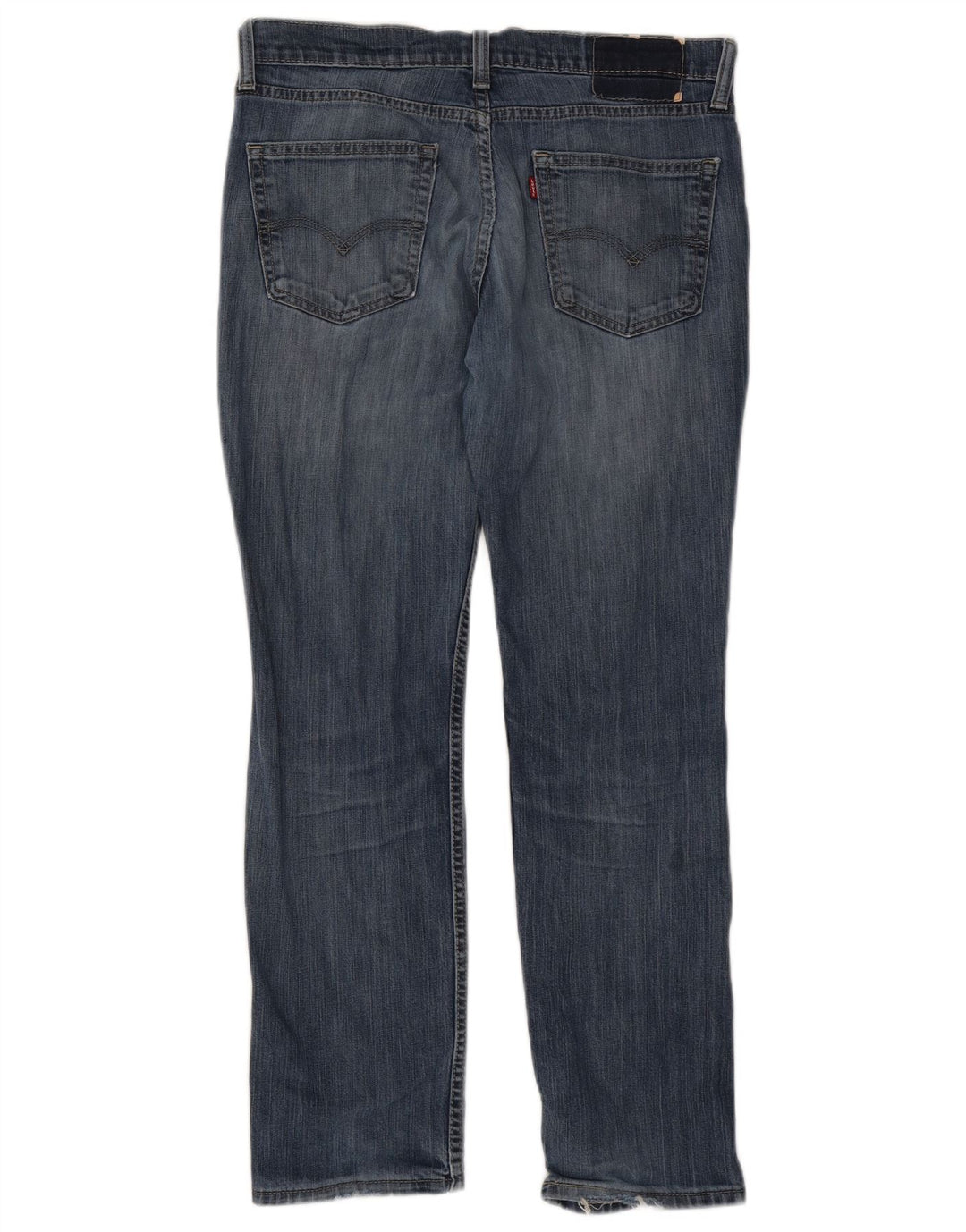 Мужские прямые джинсы Levi's W32 L30 синие, хлопок