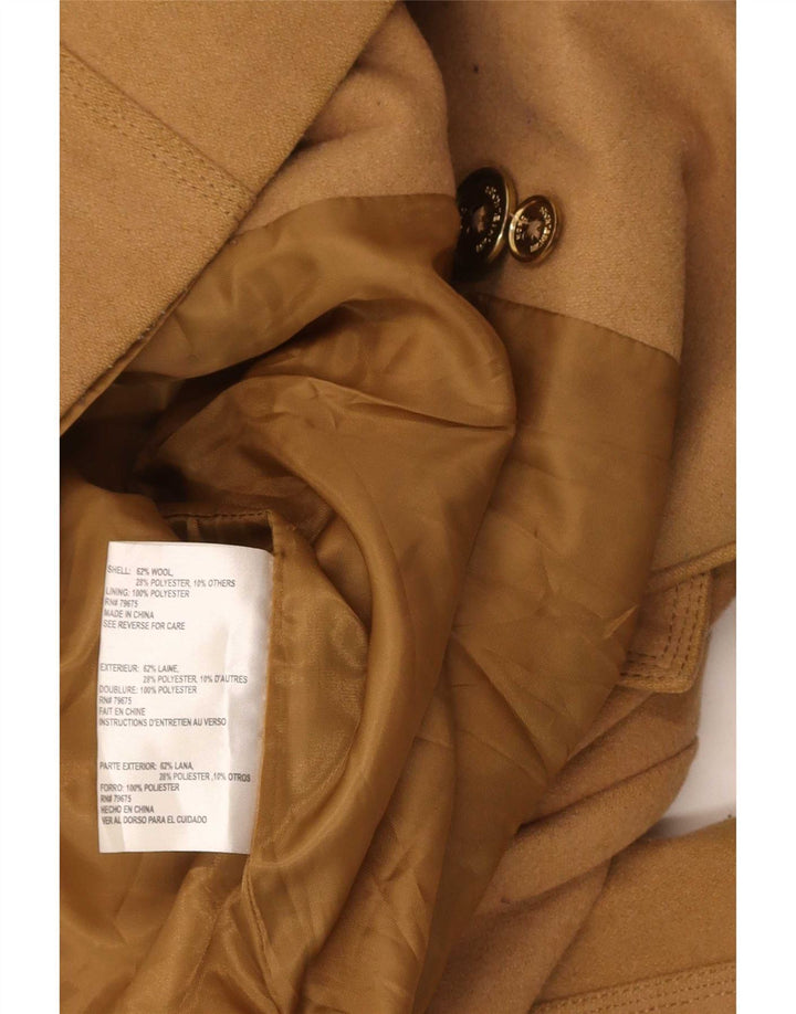 Женское бушлат Michael Kors, США 10, большой, бежевый, шерсть