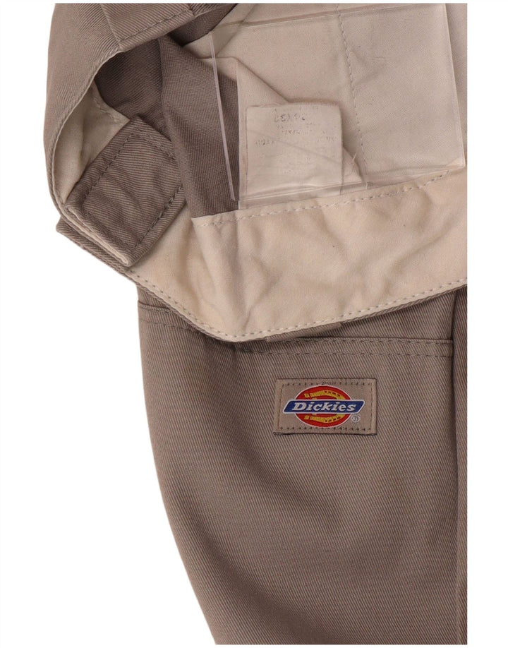 DICKIES Мужские прямые брюки-карго W34 L32 Серые